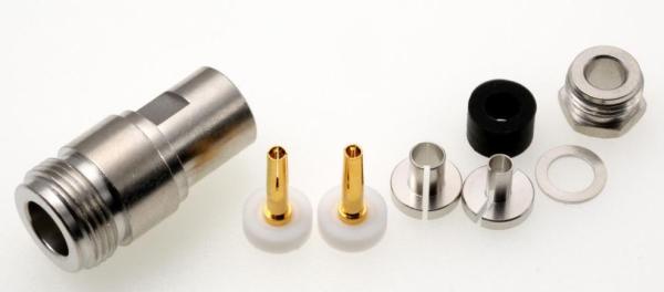 N-Buchese-5-6mm Koaxialkabel